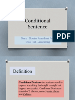 Conditional Sentence (Kalimat Pengandaian) 2