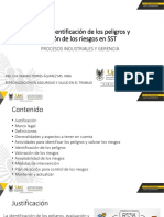 Identificación de peligros y valoración de riesgos en procesos industriales