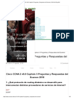 Capitulo 3 Preguntas y Respuestas Del Examen - CCNA v6.0 Español