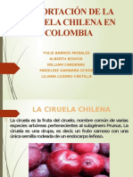 Importación de La Ciruela en Colombia Exp