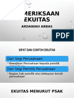 Pemeriksaan Ekuitas