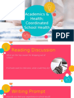 Academics & Health Coordinated School Health