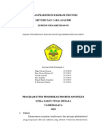 Metode Analisis - Injeksi Dexamethason - Kelompok 4