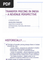 Download Transfer Pricing Ppt by Sumit Chakraborty SN45617375 doc pdf
