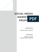 Social Media Proposal Template