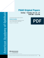 2009 Final Program PAAO Papers