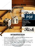 Project Risk Analysis: by Atul Pandey Shrija Konda Akanksha Sinha Harsha Aditi