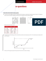 (GR) COMPLETE - Multiple Choice Quiz Questions - Chemistry PDF