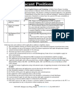 Ad For PMU-SPCAI PDF