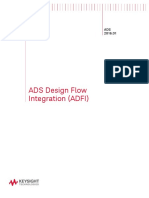 ADS Design Flow Integration (ADFI)