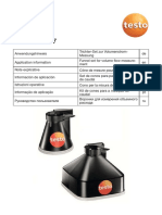 Testo Testovent 417 Application Information PDF