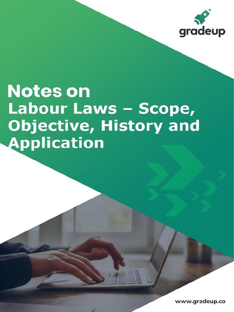 Labour Laws Scope Objective History and Application English 11 PDF