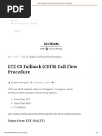 LTE CS Fallback (CSFB) Call Flow Procedure - 3GLTEInfo PDF