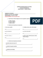 TALLER FINal de Matematicas PDF