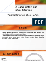 4 Konsep Dasar Sistem Dan Sistem Informasi