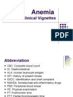 Anemia Clinical Case