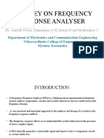 A Survey On Frequency Response Analyser