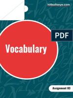 Vocabulary: Aptitude Advanced