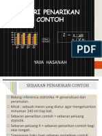 Teori Penarikan Contoh