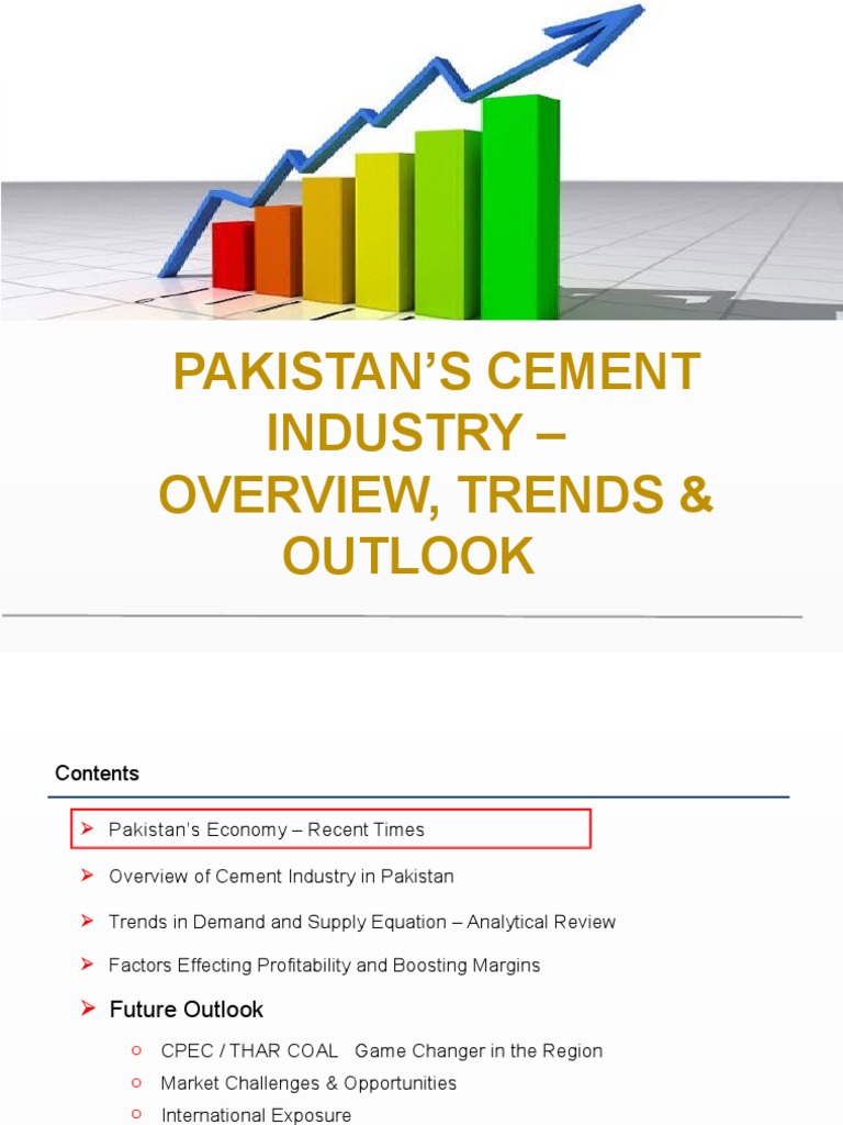 Pakistan Cement Industry Overview & Trends | PDF | Inflation ...