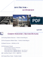 Cement Sector - Apr19 PDF
