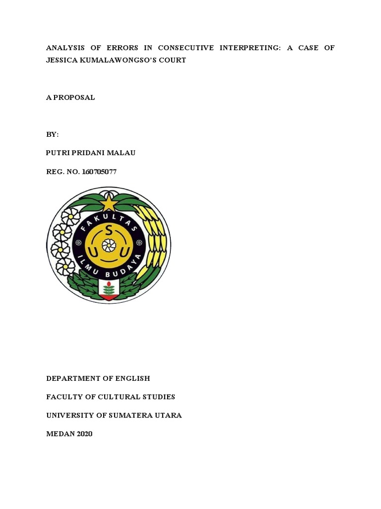Errors in Consecutive Interpreting Analysis | PDF