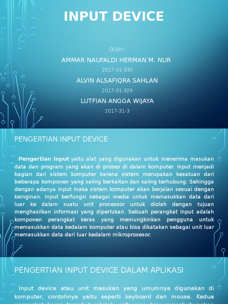 InputDevices | PDF
