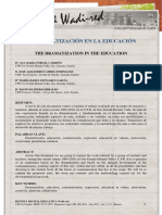 Dialnet LaDramatizacionRevistaDigital OK PDF