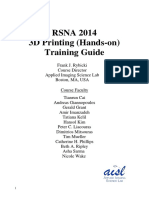 Rsna 2014 3d Printing Training Guide PDF