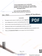 Advanced Math 2 - F6 - 2019 PDF