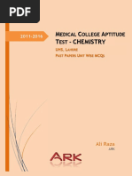 b02. Mcat Uhs Past Papers Unit Wise - Chemistry PDF