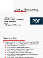 Introduction to Economics Fundamentals