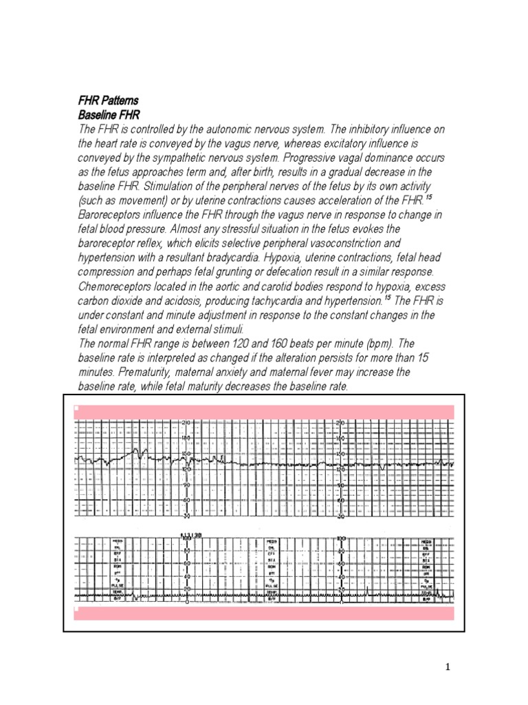 Fetal Heart Rate Patterns and Variability | PDF | Maternal Health ...