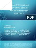 AIK KEL. 7 Ibadah Yang Dilakukan Pada Wanita Dengan Gangguan Kesehatan