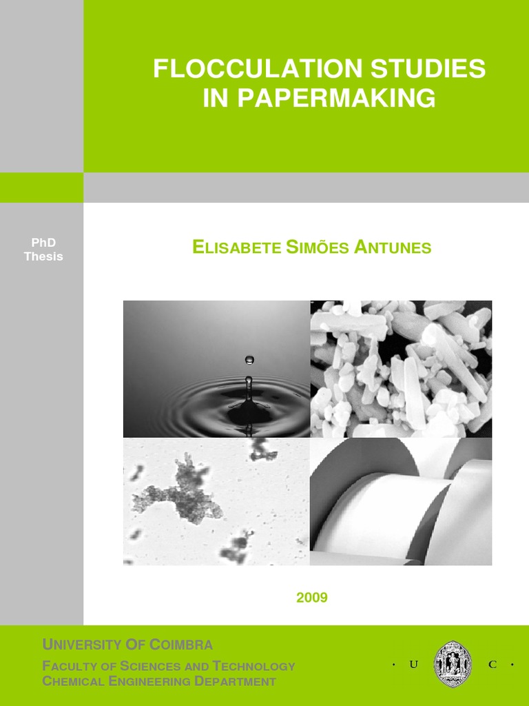 Flocculation Studies in Papermaking PDF PDF Applied And