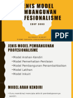 Jenis Model Pembangunan Profesionalisme