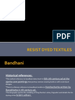 Discover the History and Techniques of Resist Dyeing in Indian Textiles