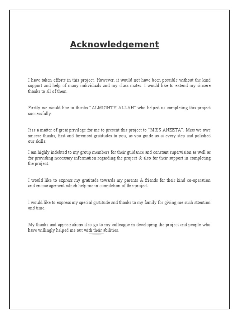 Acknowledgement | PDF | Java Virtual Machine | Java (Programming Language)