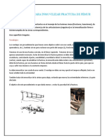 Vendaje para Inmovilizar Fractura de Femur PDF