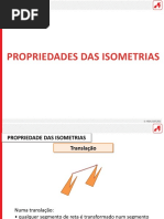 Propriedades das isometrias