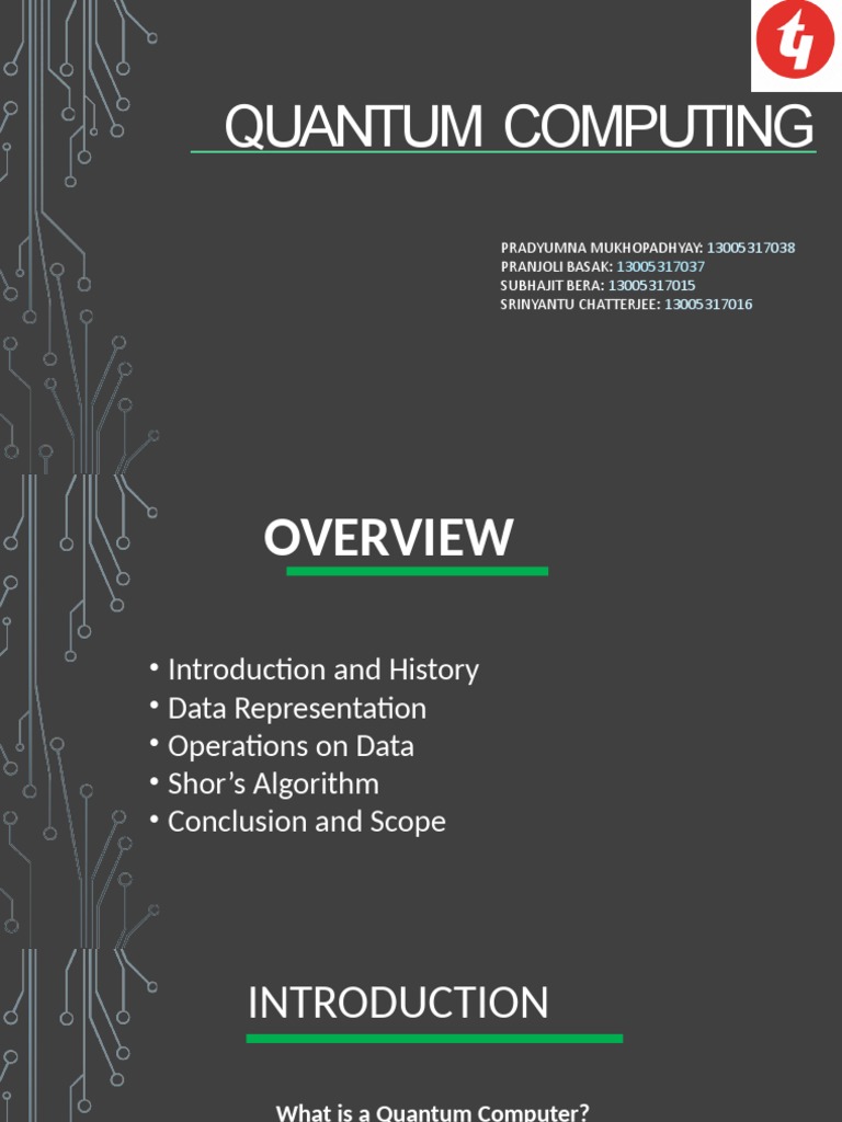 Shor's Algorithm in Quantum Computing | PDF | Quantum Computing ...