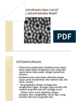 Ketidakmurnian Dan Cacat Kristal Dalam Bahan Padat (Compatibility Mode)