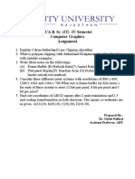 Computer Graphics Assignment PDF