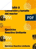 2 Conversión y Tamaño Del Reactor PDF