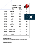 2010 Idabel Varsity Football Schedule