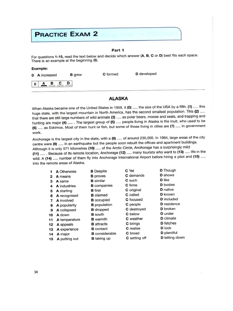 Practice Test 2 | PDF