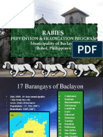 Rabies: Prevention & Eradication Program Municipality of Baclayon Bohol, Philippines