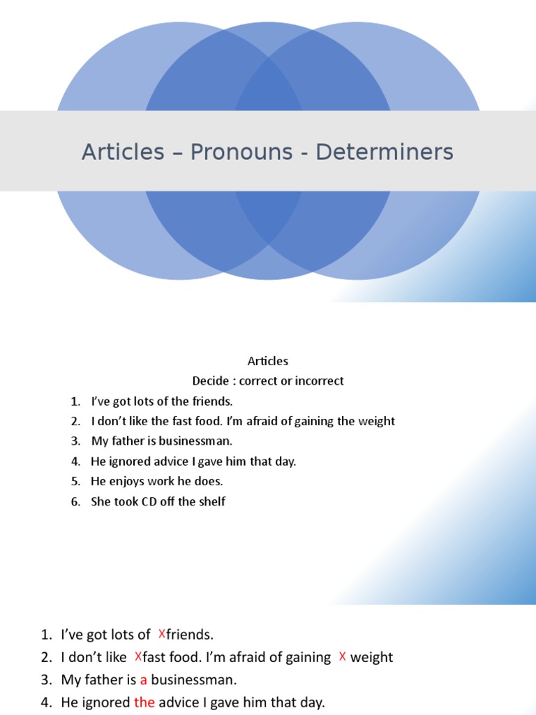 Using A/An and The Correctly | PDF | Noun | Grammatical Number