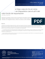 Aporte de Cada Hectárea de Trigo-Soja 20-21 en Zona Núcleo