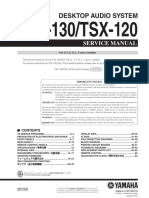 Yamaha tsx130 tsx120 PDF